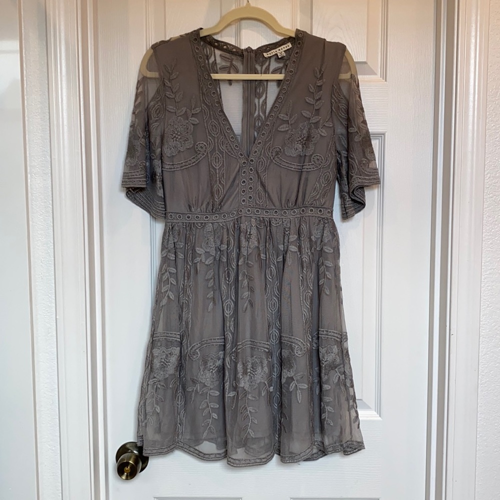 Haute Monde Dress Grey